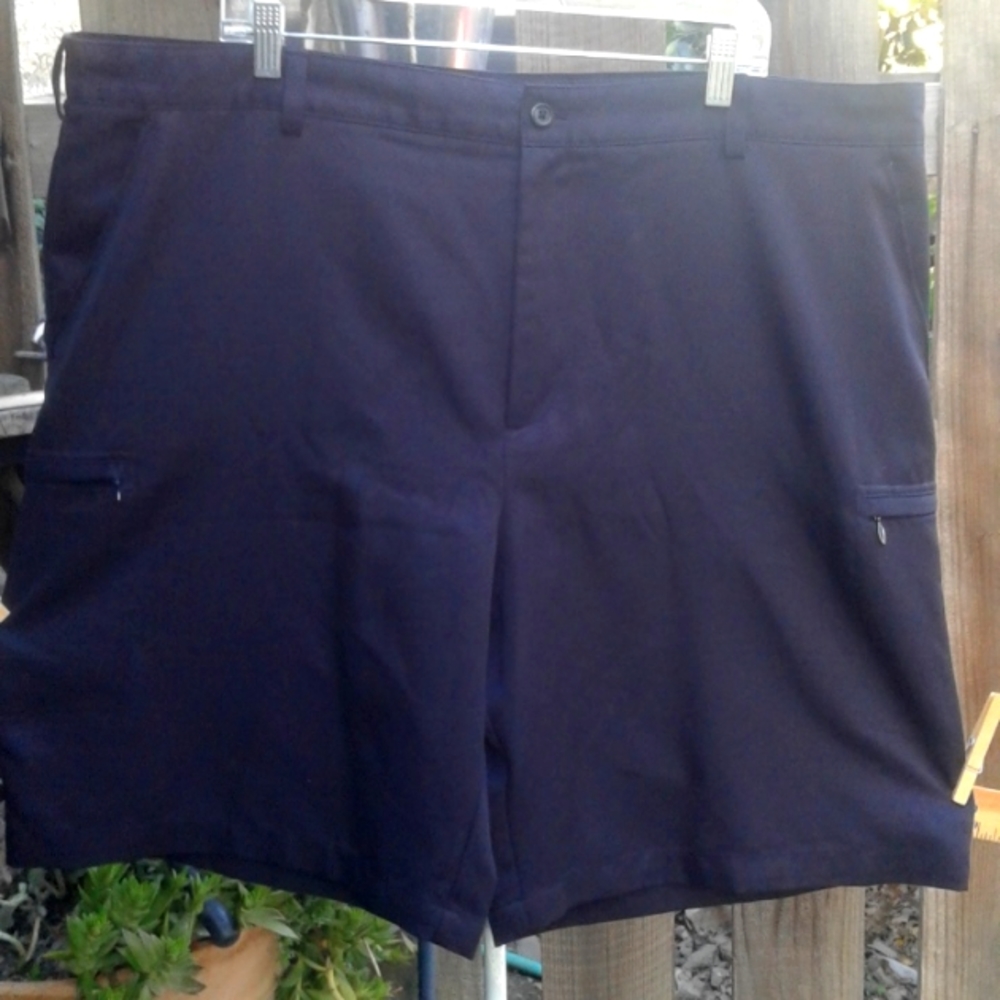 Men's stretchy shorts black size 44 classic brand is IZON leg in scene 10 in